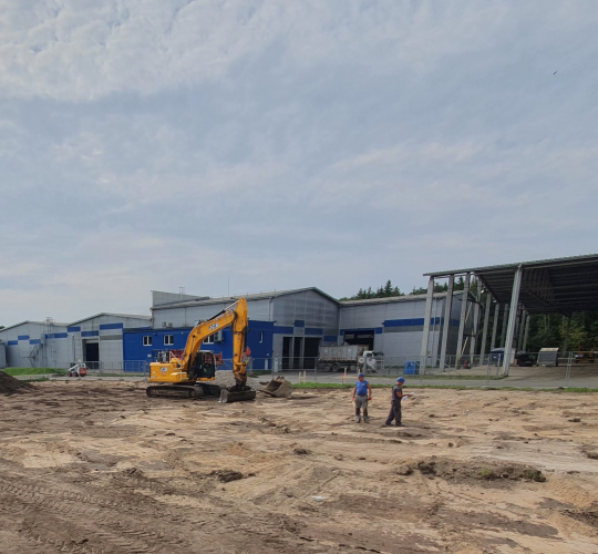 Šiaulių rajone pradėta maisto atliekų apdorojimo gamyklos statyba